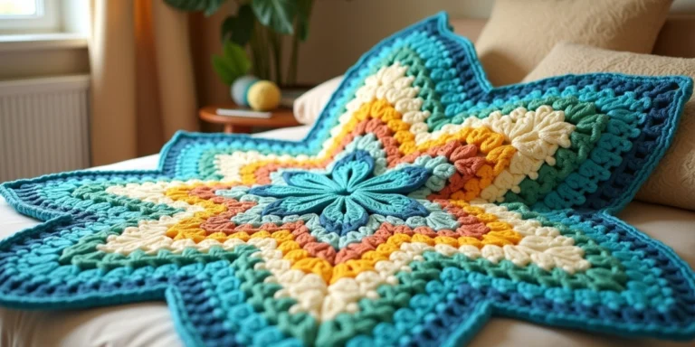 star blanket crochet pattern